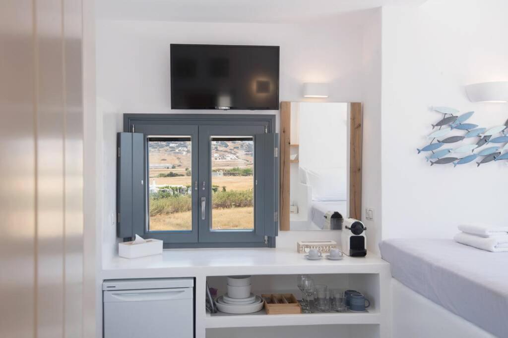 Sunny Studio W.Breathtaking Naxos Views In Isterni Isterni (Paros) Exterior foto